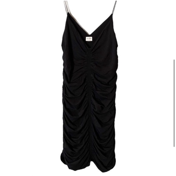 SOLD - Aritzia Wilfred Free Tiny Ruched Dress - Picture 2 of 6